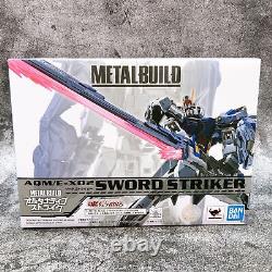 Gundam Aqm/e-x02 Sword Striker Metal Build Action Figure Bandai Fastship