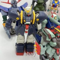 Gundam Bandai Mobile Suit Action Figure Lot De 16 Figures D'action Vintage Armes
