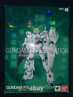 Gundam Fix Metal Gffmc #1015 Rx-0 Unicorn Gundam Final Battle Ver. Graphique Jp