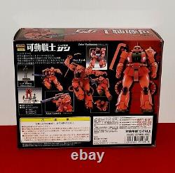 Gundam Ms-06s Zaku De Char Mitrailleuse Gd-20 Mobile Suit Red Action Figurine Bandai