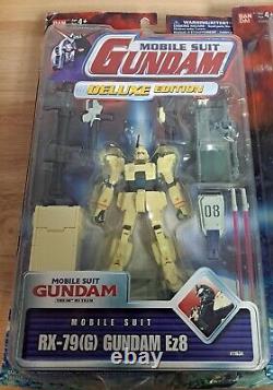 Gundam RX-79(g) Ez8 #2 Édition Deluxe Mobile Suit Gundam 2001 Bandai Lot (4)