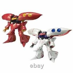 Gundam Zeonography Qubeley Red & White Ex Action Figurine Encadrée Par Bandai