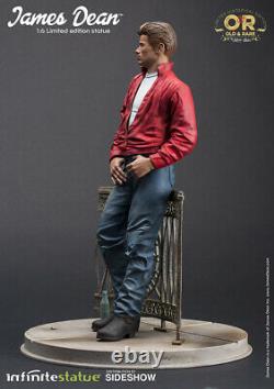James Dean Rebel Sans Cause Ancienne & Rare Statue Infinite Sideshow 16 Échelle