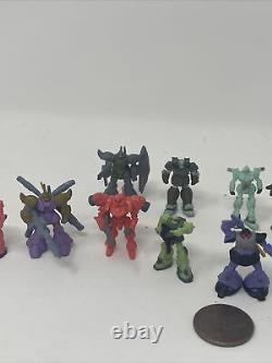 Jeu Mobile Gundam Mini Micro Robot Machine Action Figure 1 Lot De 15