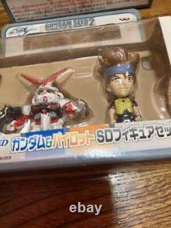 Le Gundam & Pilot Sd Figure Set Populaire Anime Character Marchandises Utilisées Du Japon