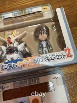 Le Gundam & Pilot Sd Figure Set Populaire Anime Character Marchandises Utilisées Du Japon