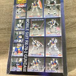 Lot de 10 figurines Gundam Mobile Suit en action MSIA BANDAI 2001-2002 MIA