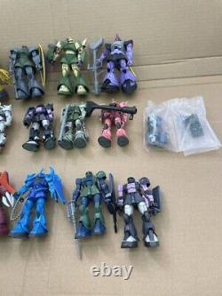 Lot de 15 figurines d'action Bandai Mobile Suit Gundam 0079 Zeon MSIA Zaku Dom