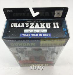 Lot de 4 figurines Zaku II MS-06 Bandai Gundam Mobile Suit en action MSIA MIA