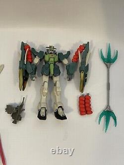 Lot de figurines d'action Bandai Gundam Wing de 2000 et accessoires