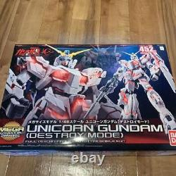 Mega Taille Modèle Gundam Uc Unicorn Gundam Détruire Mode 1/48 Modèle Kit Bandai