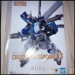 Métal Build Crossbone Gundam X3 Action Figure Vgc Bandai