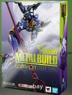 Metal Build Evangelion Eva-01 Test Type Eva2020 Chiffre D’action, Bandai, Stock