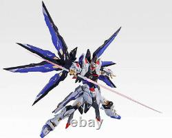 Metalframe Seed Destiny Soul Blue Strike Freedom Diecast Gundam Action Figure