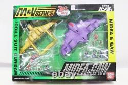 Midea et Gaw Figurine d'action Mobile Suit Gundam M&V SERIES Bandai
