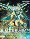 Nouveau P-bandai Mg 1/100 Justice Gundam? Couleurs Contrastées Croisées / Jaune Transparent