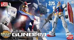 Rx-78-2 Gundam Taille Mega Gunpla Modèle Kit Montaggio 1/48 CM Bandai Japon 37.5