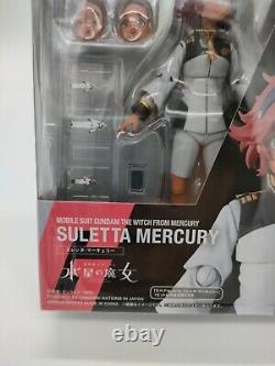 S. H. Figuarts Suletta Mercury Bandai Gundam La Sorcière De L'action Sur Le Mercure Figure