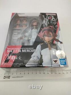 S. H. Figuarts Suletta Mercury Bandai Gundam La Sorcière De L'action Sur Le Mercure Figure