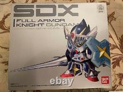 Sdx Full Armor Knight Gundam Diecast Metal Action Figurine Bandai Japon