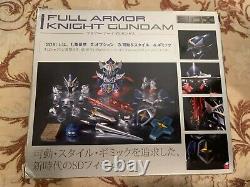 Sdx Full Armor Knight Gundam Diecast Metal Action Figurine Bandai Japon