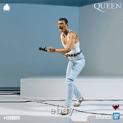 Sh Figuarts Freddie Mercury Live Aid Ver 6 A/figure En Stock Nouveau & Officiel