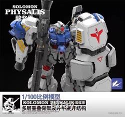 Solomon Studio 1/100 RX-78GP02A Gundam Physalis Kit de Modèle