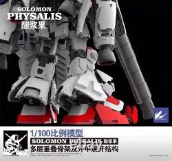 Solomon Studio 1/100 RX-78GP02A Gundam Physalis Kit de Modèle