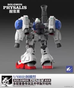 Solomon Studio 1/100 RX-78GP02A Gundam Physalis Kit de Modèle