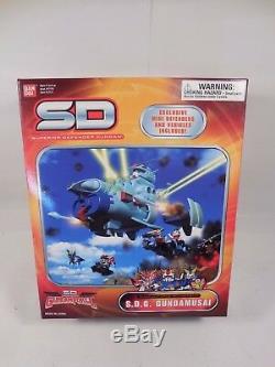 Supérieur Defender Gundam Gundamforce Mothership Sdg Gundamusai Sealed Bandai Mib