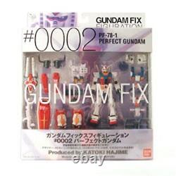 Traduisez ce titre en français : GUNDAM FIX FIGURATION 0002 PF-78-1 PERFECT GUNDAM Figurine d'action BANDAI Japan.