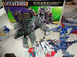 Vieille Figure Mixte Lot De Gundams, Transformateurs, Zoids Etc Parts