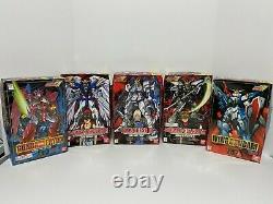 Vintage Gundam Action Figure Model Lot Of 9 Bandai 1995-1998