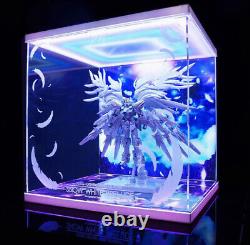 Vitrine complète pour figurine Wing Gundam Snow White Prelude + Lumière SANS figurine