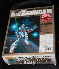 Z Gundam De Luxe Mobile Costume Msz-006 Échelle Bandai Expédition 1/100 Gratuite USA Utilisé